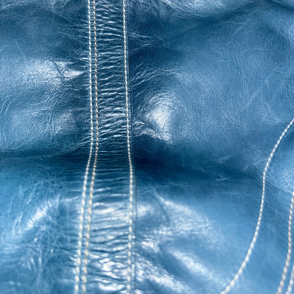 Blue Leather COACH Hobo Bag - Picture 6 of 6